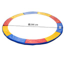 Copertura per Trampolino Elastico Rosso Giallo e Blu Ø244 cm 