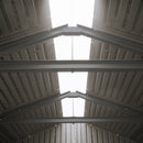 Casetta Box da Giardino Porta Utensili 204x275 cm in Polietilene Grigia