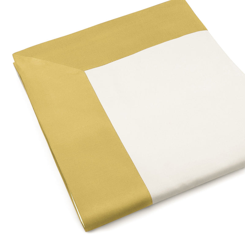 Set Lenzuola Sopra Sotto e Federe Balza in Raso Mitera Diamante Seitan Varie Misure