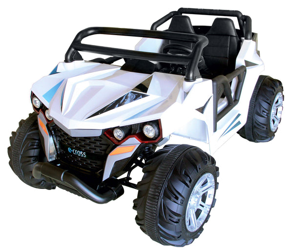 online Elektroauto für Kinder 2 Sitze 24V Miller E-Cross Weiß