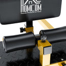 Macchina per Squat 3 in 1 Regolabile 50x97x44,5-56,5cm Giallo    