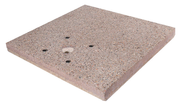 Base Quadrata 40x40x5 cm per Fontane con Ghiera Grande in Cemento Belfer 42/BSE/1 acquista