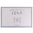 Set 6 Tovagliette 45x30 cm in Eva VdE Tivoli 1996 Le Travisate Bianco