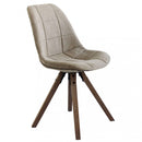 Sedia Aron 48x44x47/84 h cm in Legno Marrone