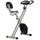 Faltbares magnetisches Heimtrainer 43 x 97 x 109 cm mit schwarzem LCD-Display