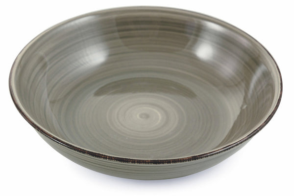 Salatschüssel aus Steinzeug Ø28,5x7 cm Villa d'Este Home Tivoli Baita Grigia acquista