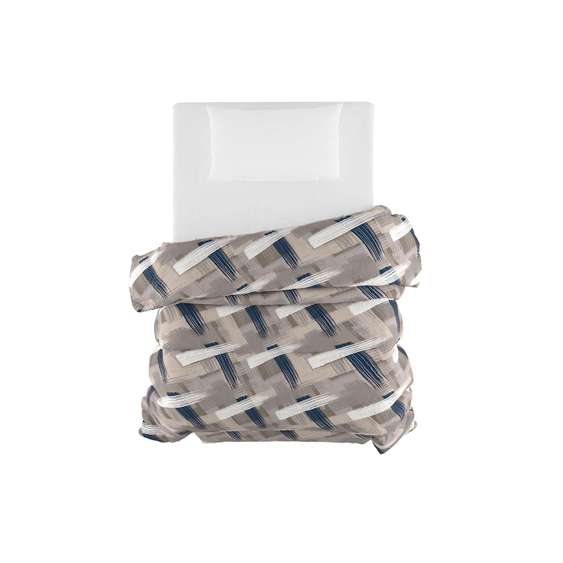 Trapunta Invernale Stampata in Microfibra 200gr Double Face Pennellate Varie Misure