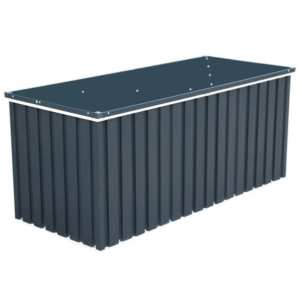 sconto Werkzeugkiste für den Außenbereich 770 Liter aus verzinktem Stahl in Anthrazit