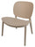 Camilla Beige Polypropylen Gartenstuhl 49x71x58,5 cm