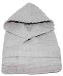 Accappatoio in Spugna 100% Cotone Sally Horizon Perla Taglia S/M