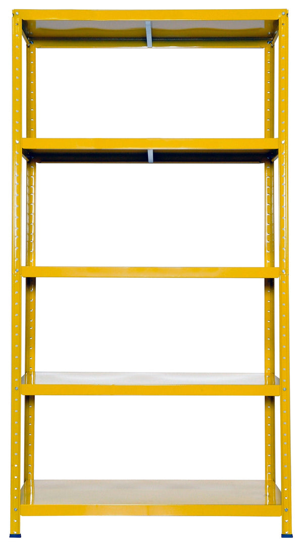 Ettore Gelbes Metallregal 5 Regale 100x40x187 cm prezzo