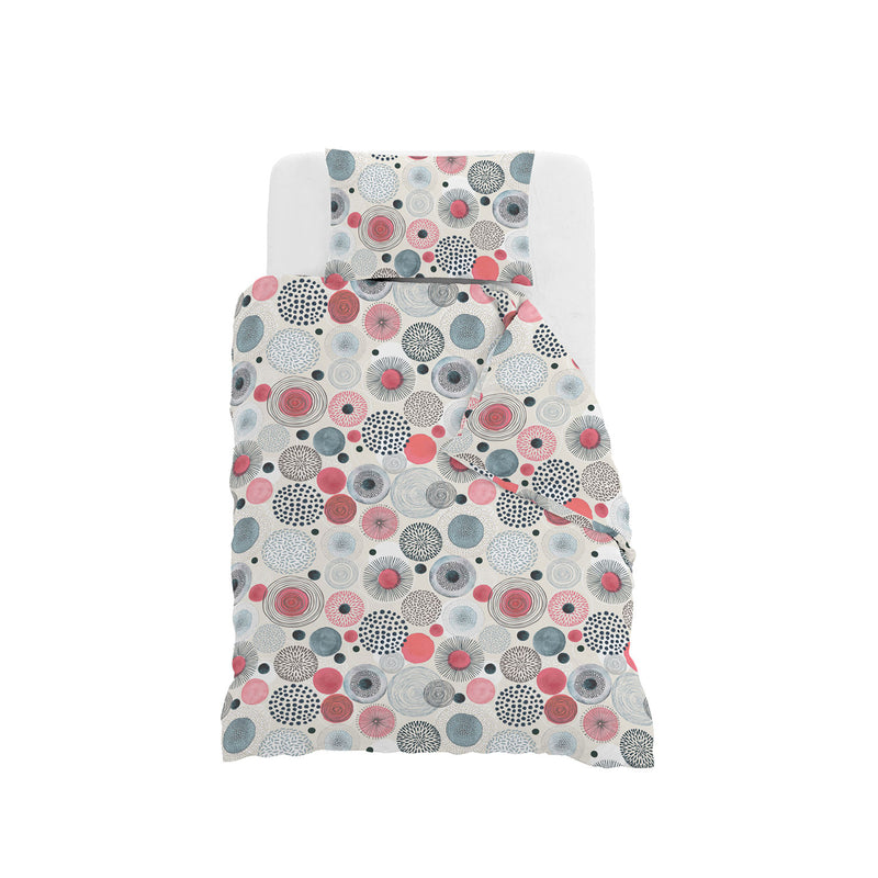 Copripiumino Singolo con Stampa sul Sacco e Federa Linea River Elba 