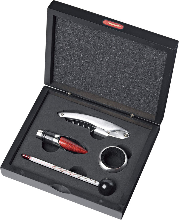 Sommelier 4-teiliges Weinset mit Alexander Easy Box acquista