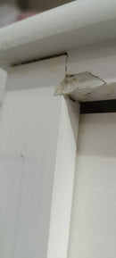 Cassetiera con 4 Cassetti in Legno Paulownia Bianco Fadi Seconda Scelta