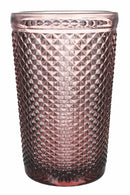 Set 4 Bicchieri Bibita in Vetro 350 ml Villa d'Este Home Tivoli Rombi