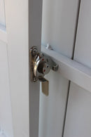 Tavolo Formentera 200/300x100x74 h cm in Alluminio Bianco