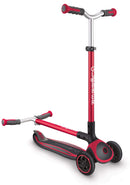 Monopattino 3 Ruote Pieghevole 5 Altezze Max 50 Kg Globber Master Rosso