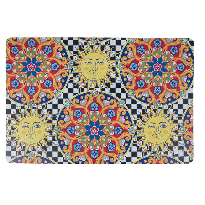 Set 6 Tovagliette Double Face 45x30x0,1 cm  in PVC VdE Tivoli 1996 Italian Beauty