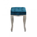 Sgabello Marly 50x36x47 h cm in Velluto Blu