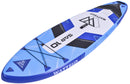 SUP Tavola Gonfiabile 305x81x15 cm con Pagaia Zaino e Accessori Wattsup Sar Blu