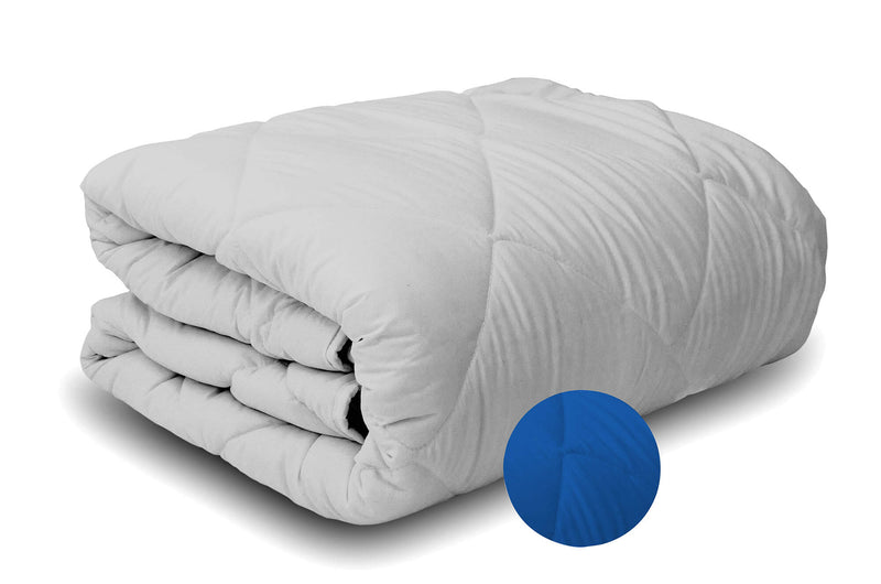 Trapunta Invernale Doubleface 300gr Royal\/Grigio Chiaro