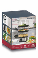 Vaporiera Elettrica 400W 7,2 Litri Kooper Life