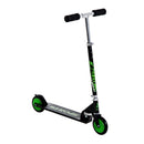 Monopattino per Bambini Pieghevole in Alluminio Nero e Verde 