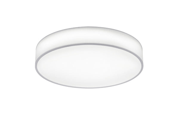 sconto Plafoniera da Interno a LED in Tessuto Bianco