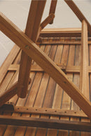 Tavolo da Giardino Rettangolare Pieghevole in Legno di Acacia Soriani Bali