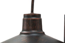 Lampada da Muro Bronks 30x40x37 cm in Ferro Nero