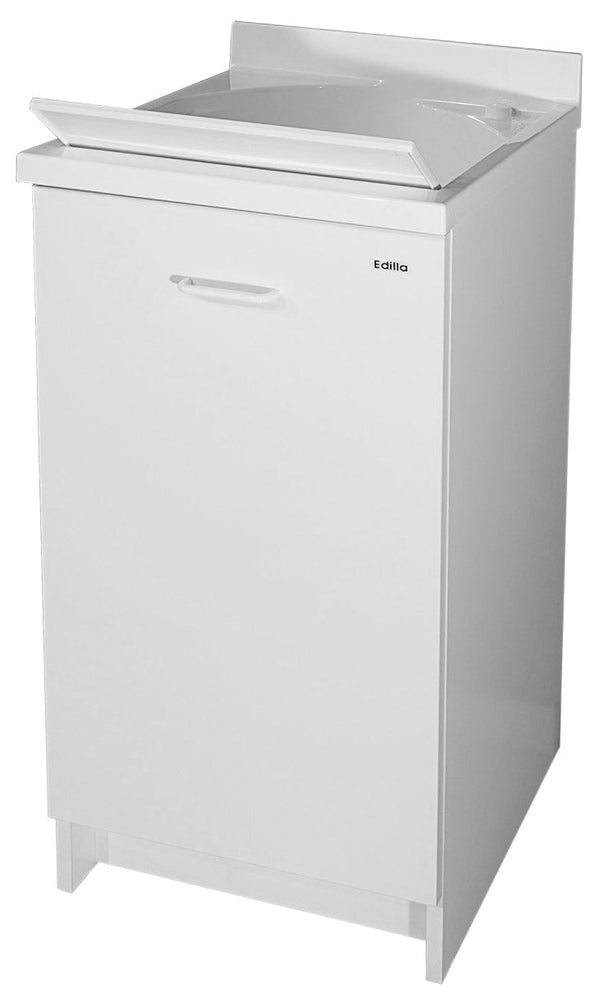 prezzo Waschbeckenunterschrank 45 x 50 x 85 cm mit rechter Tür aus thermoplastischem Montegrappa Edilla White mit Korb