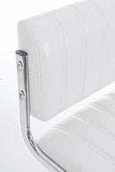 Set 2 Sgabelli Bar 46x51,5x88,5/109,5h cm Barclay Bianco