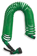 Tubo Pompa Canna dell'Acqua Estensibile 12 mt con Pistola Soriani Power Verde