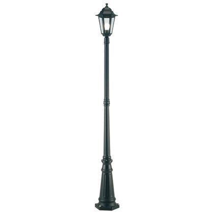 Pole Alto Lampe für Garten Schwarze Farbe für Outdoor Sovil Hexagonal Line online
