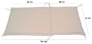 Cuscino per Poltrona da Giardino 94x41cm Bauer Summer Ecrù