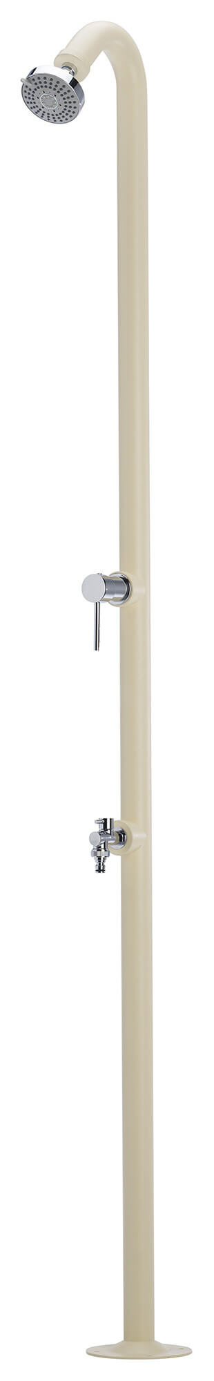 prezzo Gartendusche mit Belfer Mischer 42D4 Elfenbein