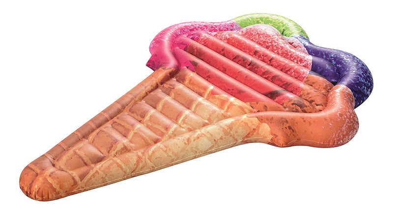 Materassino gonfiabile gigante forma di cono gelato 188x130 cm Bestway 43183
