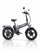 Fat Bike Elettrica Skyjet TRV III Pro W Bici Elettrica Pedalata Assistita Pieghevole Autonomia 80 km Grigio Antracite