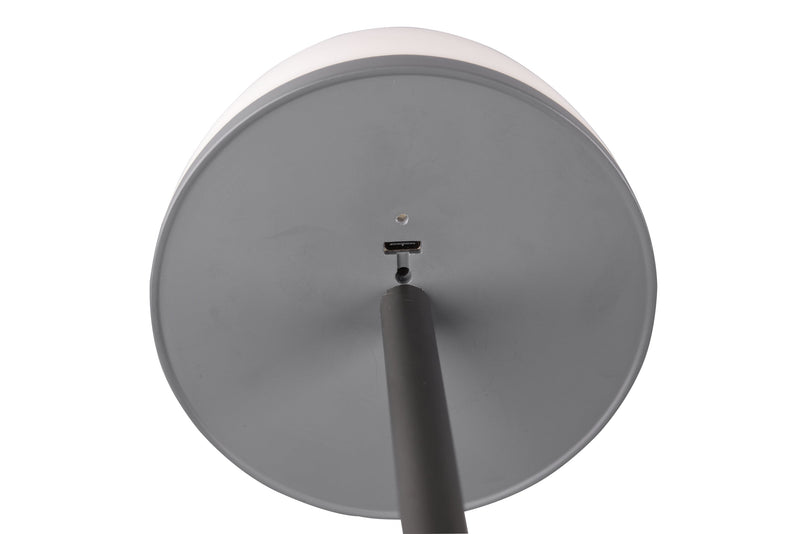 Lampada tavolo da Esterno a LED in Plastica Antracite