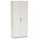 Kleiderschrank 2 Türen 75 x 38 x 174 h cm aus weißer zweischichtiger Spanplatte