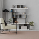 Libreria design 120x29,2x149 cm Apollon bianco antracite