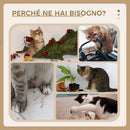 Tiragraffi per Gatti 41x41x44 cm Doppio Lettino in Juta e Peluche Grigio Chiaro 