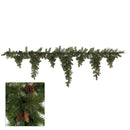 Ghirlanda di Pigne con Drop 333 Tips H270 cm Verde