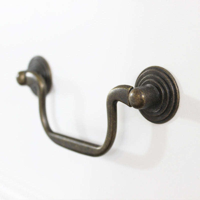 Scrittoio Cuore 87x38x103 h cm in Legno di paulownia Bianco