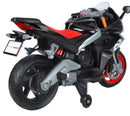Moto Elettrica per Bambini 12V con Licenza Aprilia RS660 Nera