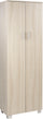2-türiger Kleiderschrank 62x178x34 cm Ulme hell