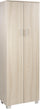 2-türiger Kleiderschrank 62x178x34 cm Ulme hell