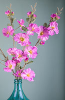 Set 2 Ramo Artificiale di Malva Altezza 112 cm 