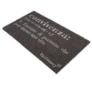 Zerbino "convivenza" 70x1,5x40 cm in Cocco e PVC VdE Tivoli 1996 