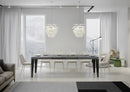  Tavolo Allungabile 160-244x80x77 cm Flame Cemento 
